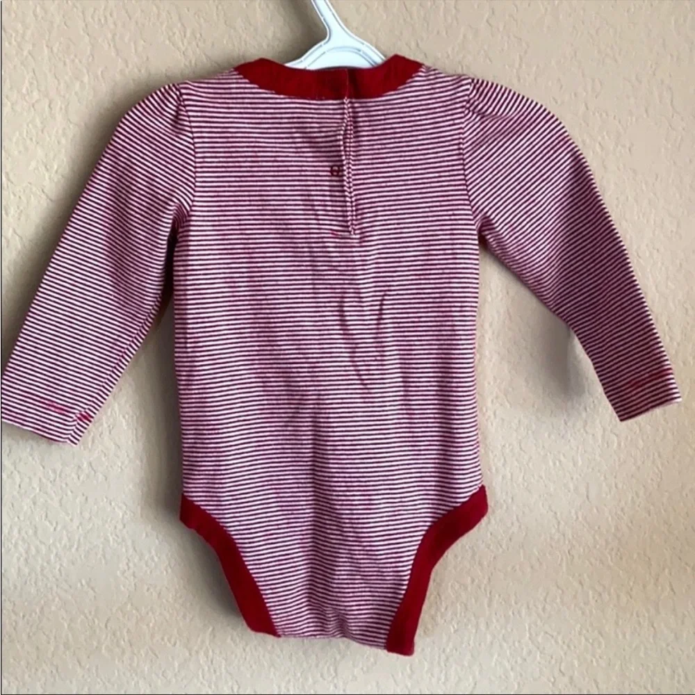 Baby Gap long sleeve striped body suit